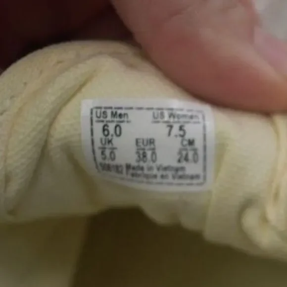 Vans Old Skool White Checkered Sneakers Womens Size 7.5 - Picture 11 of 11